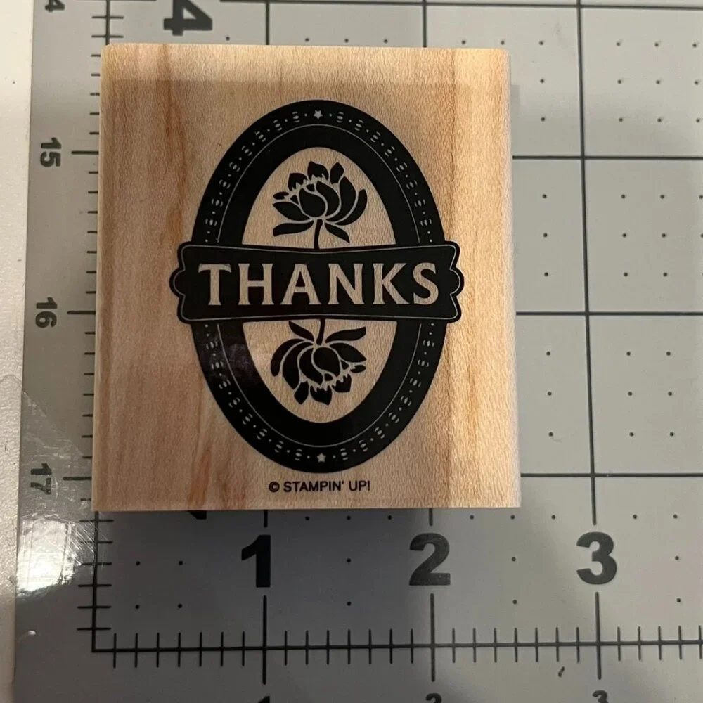 STAMPIN’ UP! “Only Ovals” Stamp Set‎ (4-Piece)